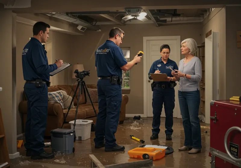 Water Damage Assessment and Insurance Documentation process in Crooksville, OH